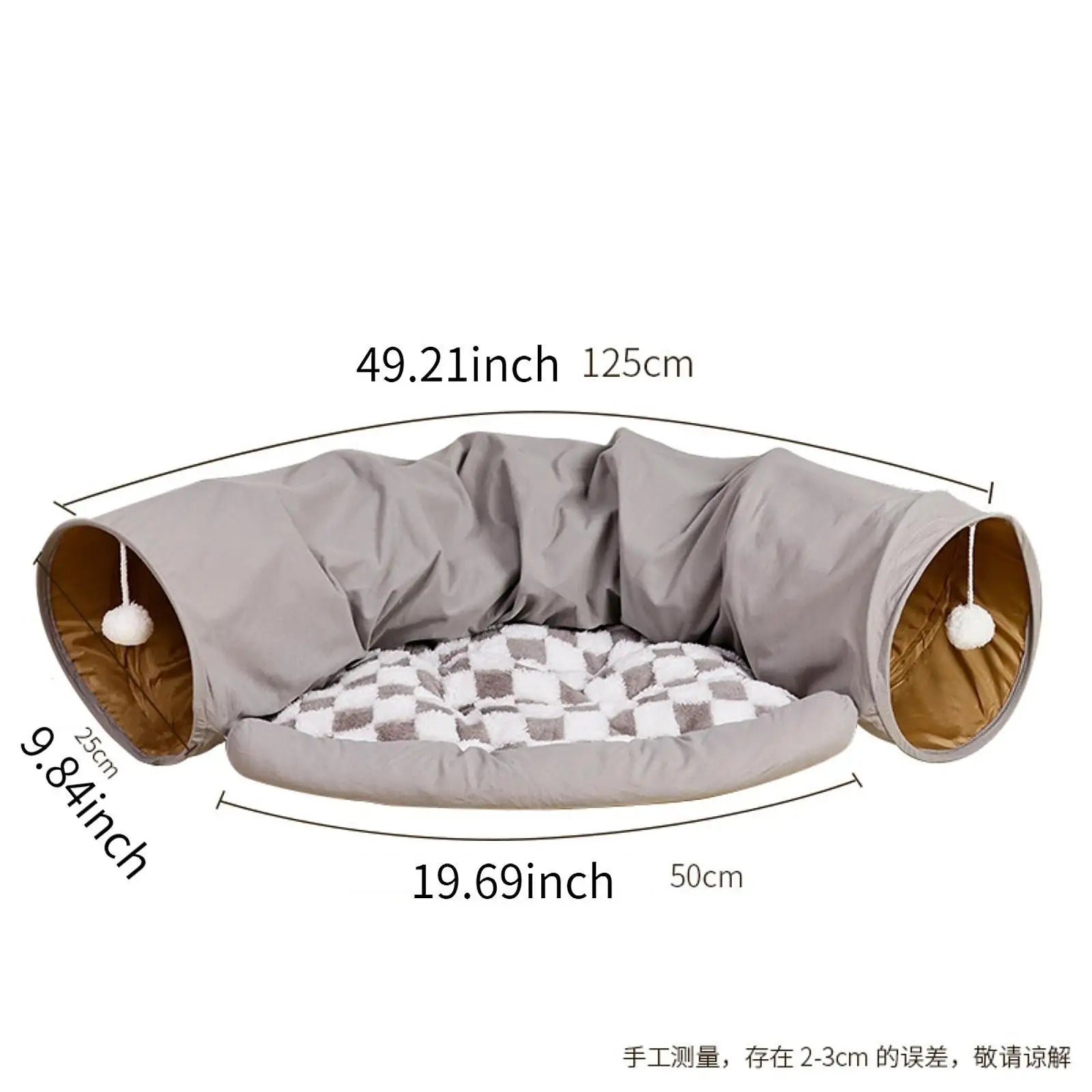 Cat Tunnel Bed